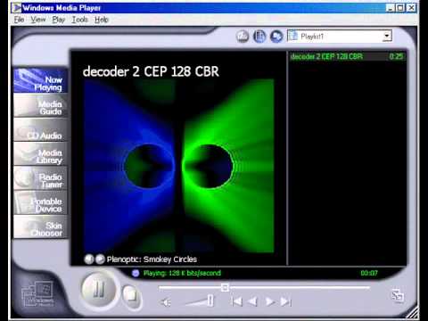 windows media player visualizations ambience